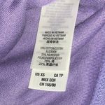 Juicy Couture  Velour Tracksuit Jacket Hazy Violet Hoodie Basic Women's XS NWT Photo 6