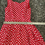 The best rockabilly retro polka dot swing dress ever made Red Size 10 Photo 3