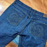 Lucky Brand Vtg Henna Sweet N Low Embellished bootcut Jeans size 4/27 Made USA Photo 3