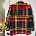 Pendleton Vintage  Women's Multicolor Tartan Plaid Christmas Wool Blazer Jacket Photo 4