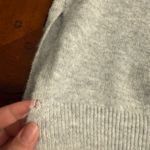 Nordstrom Stitch Drop Gray Hooded‎ Women's Sweater Dress Photo 9