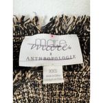 Anthropologie x Mare Mare Tweed Vest Crop Top Brown Preppy Academia Fringe XXS Photo 6