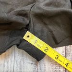 Socialite  Black High Waisted Tie Front Pocket Shorts. Size Large. Photo 3