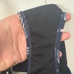 Athleta  Fiore Black‎ Floral Strappy Bikini Bottoms Large Photo 6