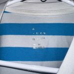 A New Day cropped blue striped tee shirt  Photo 2