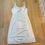 Vtg Olga Slip Dress Knee Length Cream NWT Deadstock Size Small White Photo 3