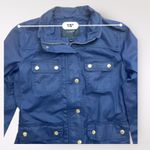 J.Crew Navy Blue Downtown Field Utility Jacket Size S Photo 5