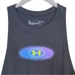 Under Armour Heat Gear Loose Fit Tank Top S Black $25 Retail NWT Photo 1