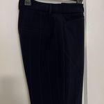 EXPRESS Navy Pinstripe Pants Photo 4