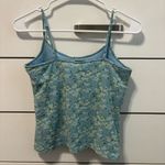 Gap Y2K Early 2000’s Sparkly Floral Tank Photo 2
