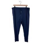 Zyia Active Everywhere Zipper Ankle Jogger Pants Women's Size XXXL Navy Blue Photo 1