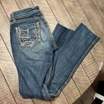 BKE  Buckle Jeans Womens 27 x  33 1/2 Blue Madison Skinny Stretch VGUC Photo 10