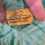 Roberta Roller Rabbit  Tie Dye Green Cotton One Size Scarf Dress Cover Up Photo 2