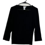 Calvin Klein , women’s size XL, long sleeve, V-neck, solid color blouse Photo 0