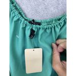 Love j  Women's Shift Trapeze Dress Off Shoulder Size Large Solid Green Photo 5