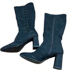 Impo Black Suede Heeled Boots - Size 8.5 Photo 0