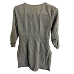 Juicy Couture 3/4 Sleeve Gray Full Zip Sweatshirt dress size L Photo 1