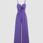 Cider Cutout Wide Leg Jumpsuit Photo 0