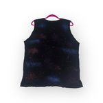 Lauren Moshi ᨎ Kizington Galaxy Lip Sleeveless Tank Top ᨎ Black Splatter ᨎ XL ᨎ Photo 12