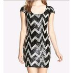 Dress the Population Gabriella Sequin Mini Dress Photo 2