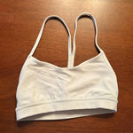 Lululemon White  Flow Y Bra Photo 0