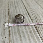 Kendra Scott Platinum Druzy Davis Cocktail Ring Silver New Without Tags! Photo 6