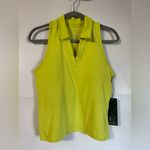 Kyodan Women’s  Golf ⛳️ tank with built in bra Neon Yellow Size L NWT Photo 3
