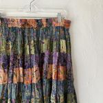 Vintage Silver Stream Skirt Womens One Size‎ Boho Floral Festival India 90s Size undefined Photo 1