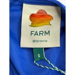 Farm Rio  Bright Blue Long Sleeve Bodysuit size S NWT Photo 2