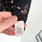 Jasmine‎ & Juliana Fall Floral Shirt Dress Size 6 small Black Photo 3