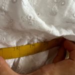 Andree by Unit  White Eyelet Puff Sleeve Top Y2K‎ Retro Cottagecore Indie Large Photo 4