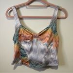 NWT free people movement kindred spirit printed tank top size medium Purple Photo 2