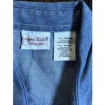 Vintage 90s Noah’s Arc Embroidered Button Down Denim Shirt Size 18 W Blue Photo 3