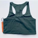 Girlfriend Collective  Paloma Sports Bra Racerback Green Size Large NEW Photo 3