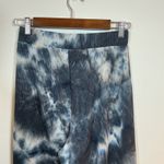 Dressed in LALA Lex Ribbed Playsuit Tie Dye Ribbed Knit Lounge Set Top Pants Blue Photo 2