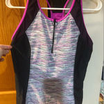 ZeroXposur  Pink and Black One Piece Swimsuit Photo 0