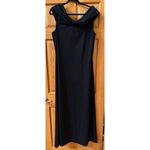 RÓHE Women's Black Asymmetrical Off Shoulder Maxi Gown Size Euro 44 US 12 Photo 2