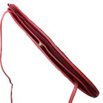 Etienne Aigner Vintage Purse Oxblood Burgundy Woven Leather Crossbody Bag Photo 7