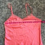 Victoria's Secret Victoria’s Secret Coral Satin and Lace Chemise Photo 7