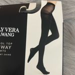 Vera Wang Brand new Simply Vera  Black Runway Tights Photo 2