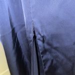 Ronny Kobo Pradova Navy Blue Strapless Rosette Formal Dress Large Photo 7