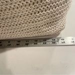 Banana Boat Woven Tote With Brown Straps & Logo Beach Travel Boho Cottage Core White Photo 8