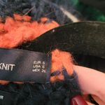 ZARA  Knit Muli-Color Striped Mohair Blend Cropped Sweater Photo 6