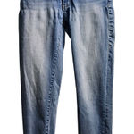 BKE Stella Mid-Rise Jeans Slim Fit Ankle Skinny Distressed Light Wash 25 Photo 0