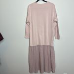 Johnny Was Vintage T-Shirt Maxi Dress Embroidered Flowers 100% Cotton Sz Sm Photo 1