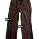 Lane Bryant Lafayette chocolate brown pants, size 20 Petite (former 4), NWT Photo 3