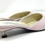 barney's new york pink kitten heel slides, size 39, made in Italy Photo 5