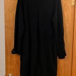 Dorothee Schumacher Classic Black Long Sleeve Lace Hem Zipper Front NWOT Size 6 Photo 4