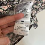 Levi's NWT Levi’s Square Neck Puff Sleeve Floral Crop Blouse - Size XL Photo 8