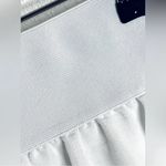 Stooshy White Lined Eyelet Lace Pocket Skirt Size Large Photo 3